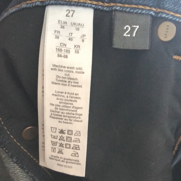 Spanx The Slim-X Skinny Jeans Size 27 - Picture 9 of 10